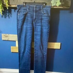 Joe's Jeans Slim Straight Indigo Blue Denim